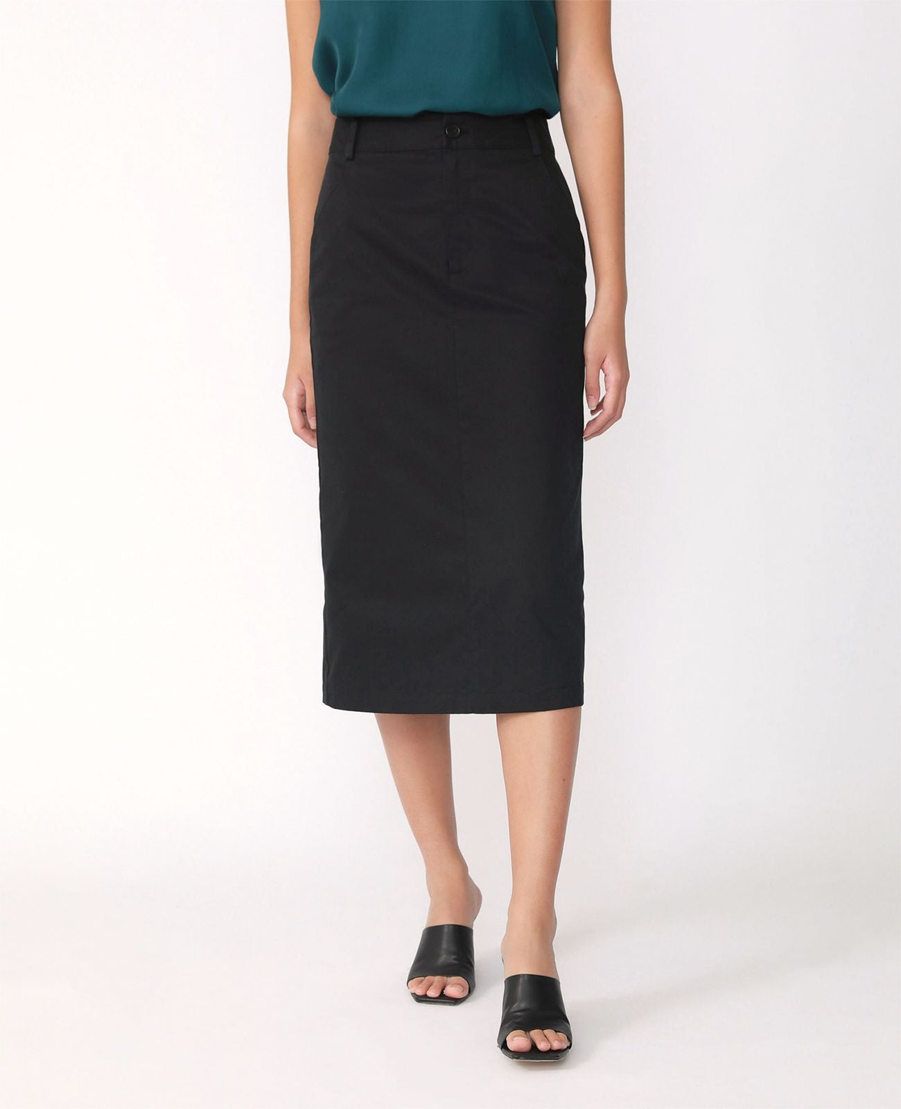 Women Supima Cotton Supima Pencil Skirt GWDRS00058G52